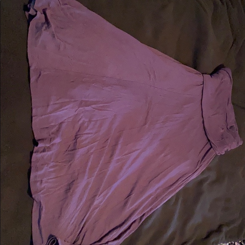 Purple maxi skirt / dress